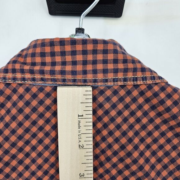 Third Army Shirt Mens Medium Western Pearl Snap Cowboy Rancher Check Long Sleeve - Picture 5 of 10